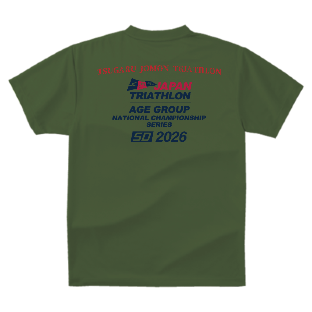 オリーブTシャツ(裏)